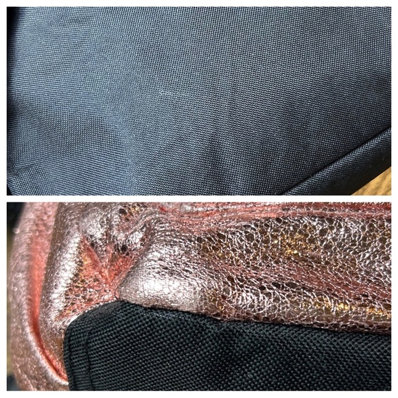 Justice Quilted Metallic Rose Gold Backpack - Picture 12 of 12